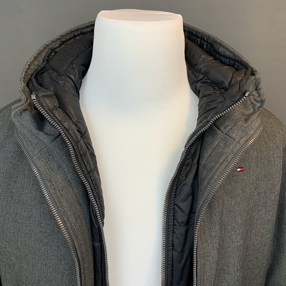 SOLD | Tommy Hilfiger Hooded Coat EUC - Picture 3 of 13